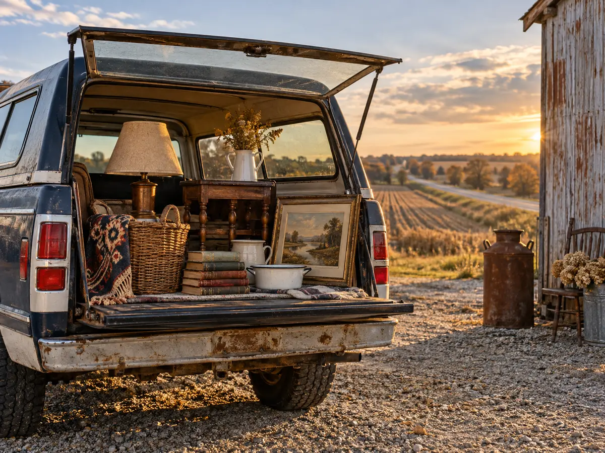 Secondhand furniture, home décor and flea-market finds near Eolia, Missouri